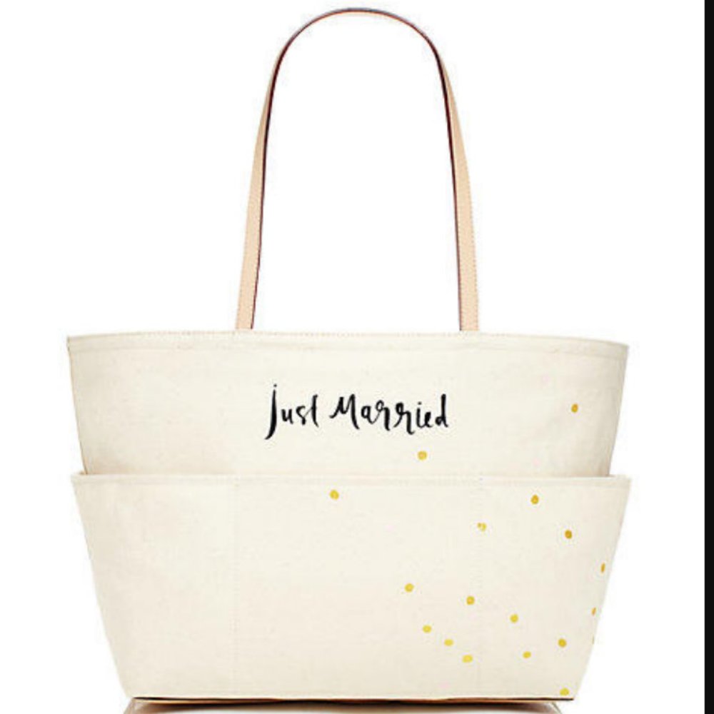 kate spade Wedding Belles After Party Francis tote bag purse *PLEASE READ* - Picture 4 of 15